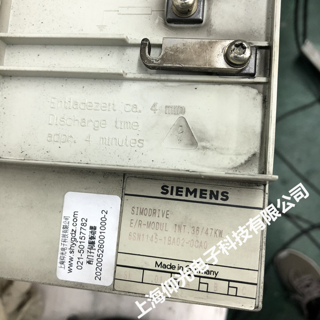 西門子伺服電源模塊維修 6SN1145-1BA02-0CA0無(wú)電源故障修理案件