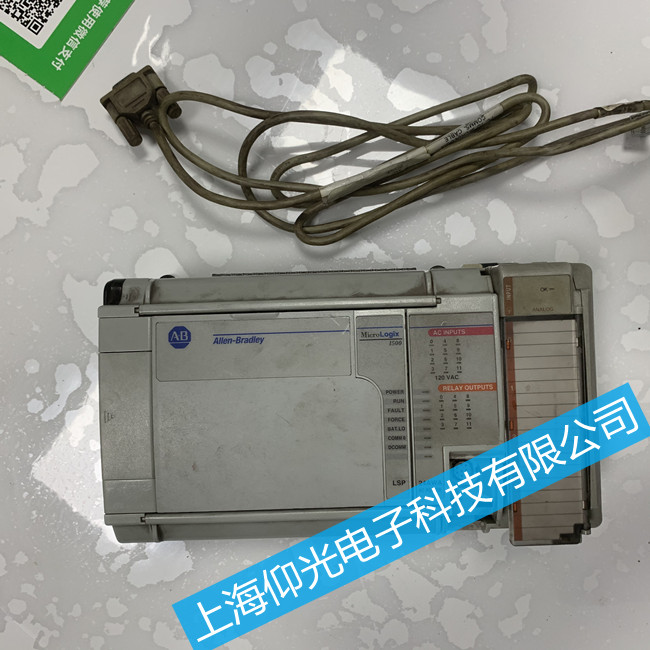 AB PLC模塊維修1764-24AWA報(bào)警燈全亮修理