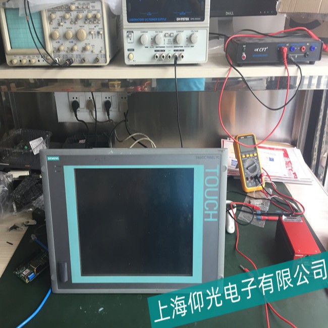 西門子MP370觸摸屏開機進系統(tǒng)就死機怎么維修