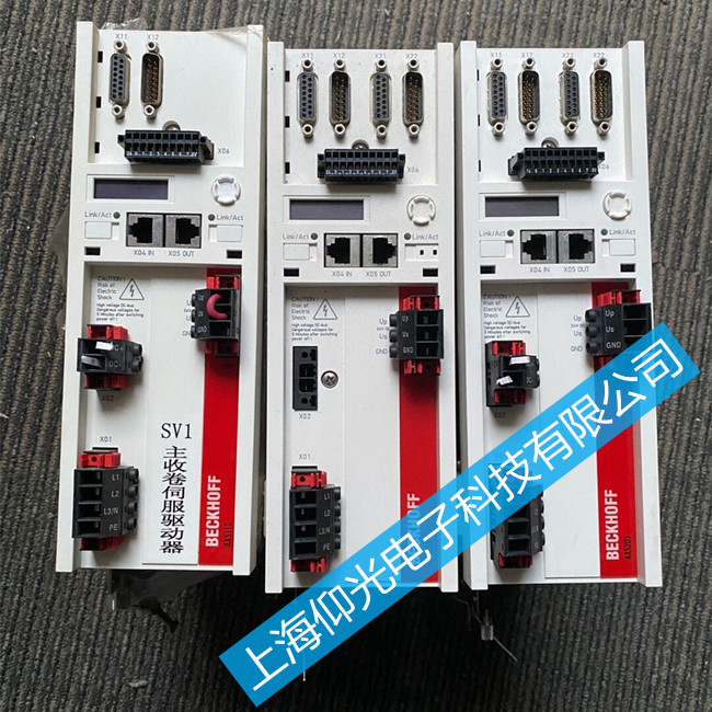 倍福伺服器維修廠家/AX5000系列驅(qū)動器報警F584維修